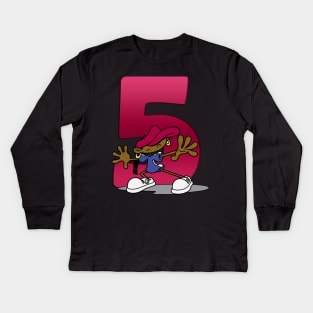 KND Number 5 Kids Long Sleeve T-Shirt